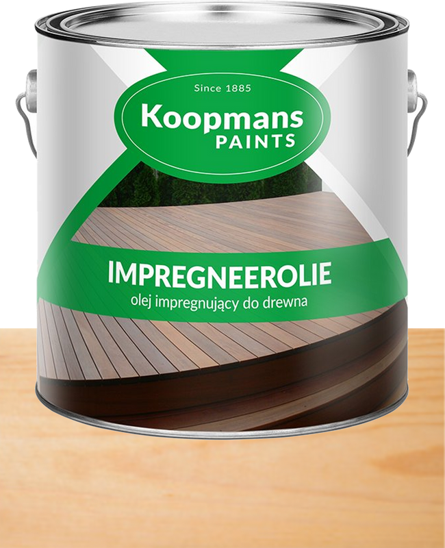 Koopmans IMPREGNEEROLIE olej do TARASU do drewna BEZBARWNY UV 2,5L